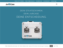 Tablet Screenshot of jurcase.com